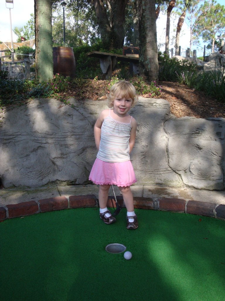 Mini Golfing