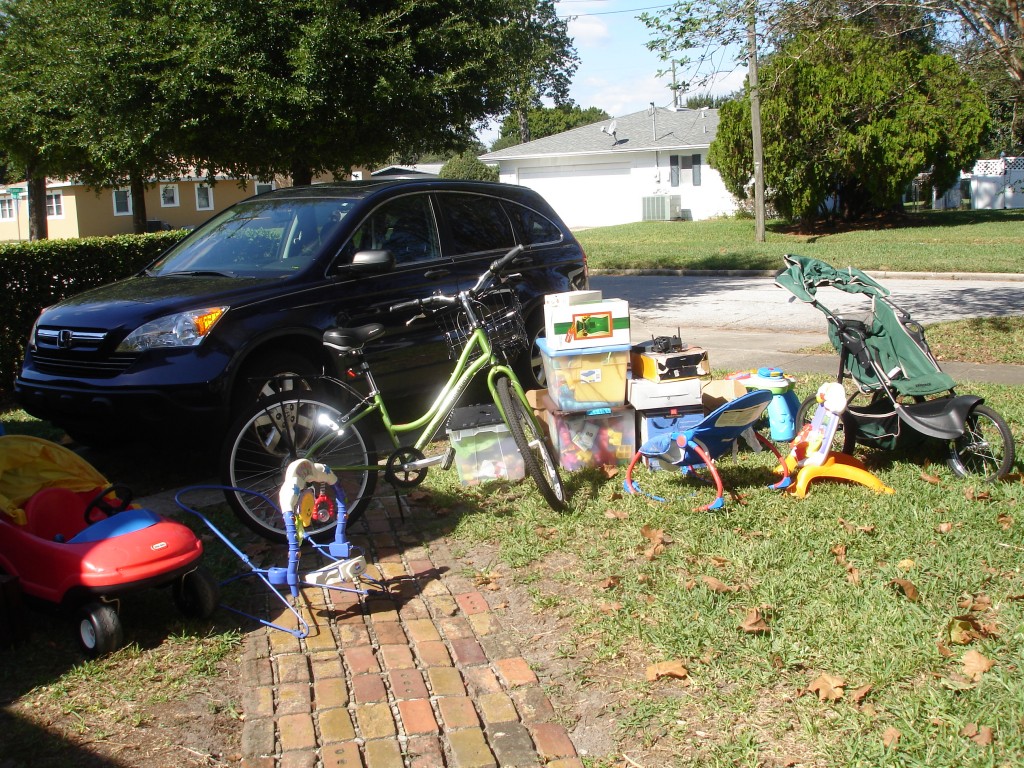 Garage clutter