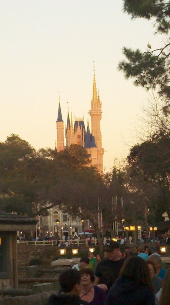 Magic Kingdom sunset