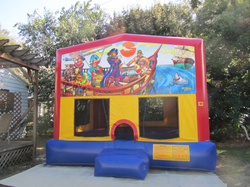 Pirate bounce house