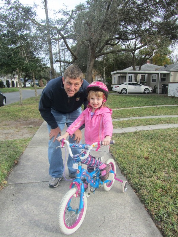 E's new bike