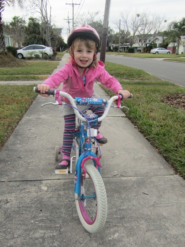 E's new bike