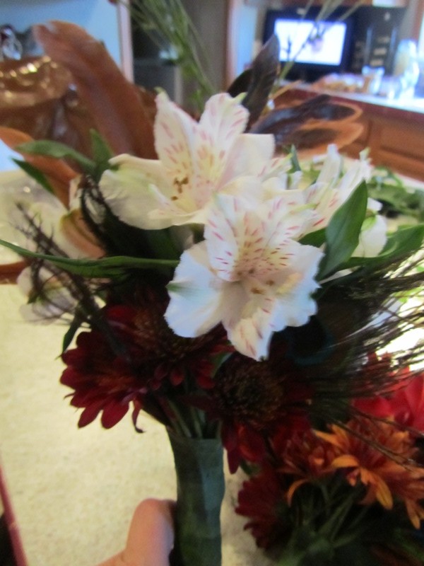 Mom's wedding-flowers