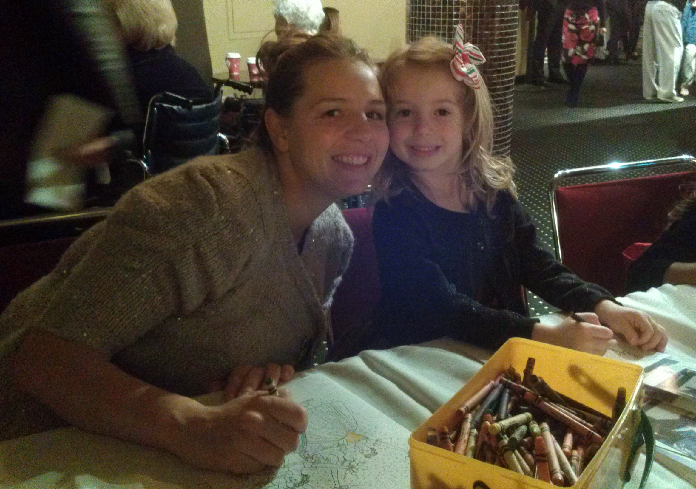 E and Katy at Nutcracker