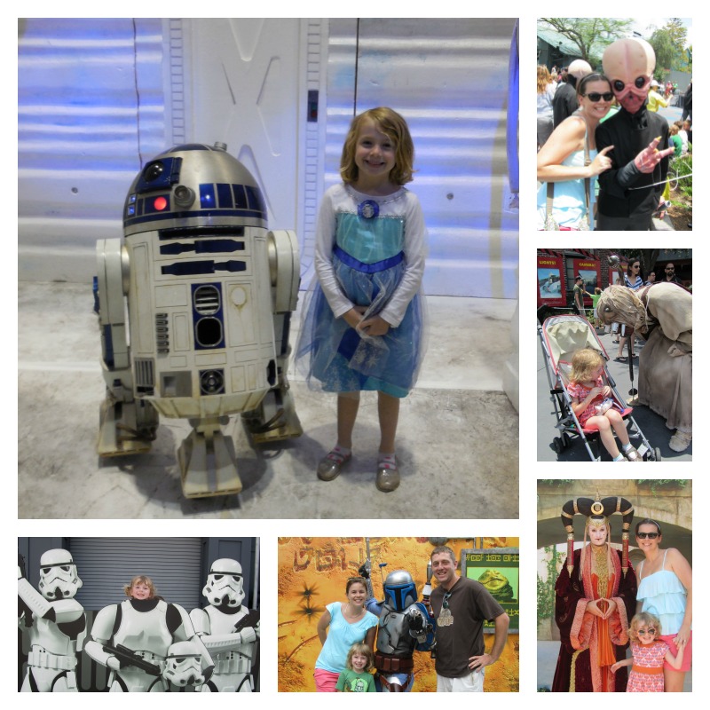 Star Wars Day collage